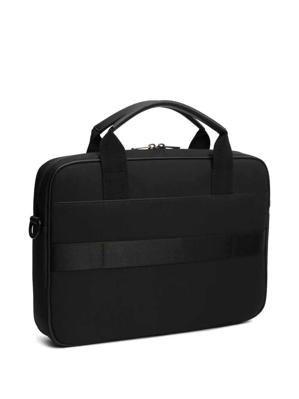 Tommy Hilfiger Laptoptas met logopatch Zwart