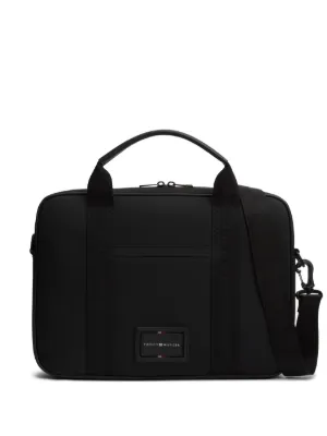 Tommy Hilfiger ジップ PCバッグ | ブラック | FARFETCH JP