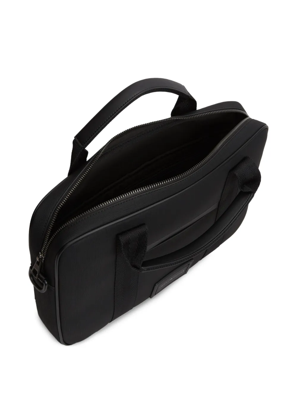 Tommy Hilfiger Laptoptas met logopatch Zwart