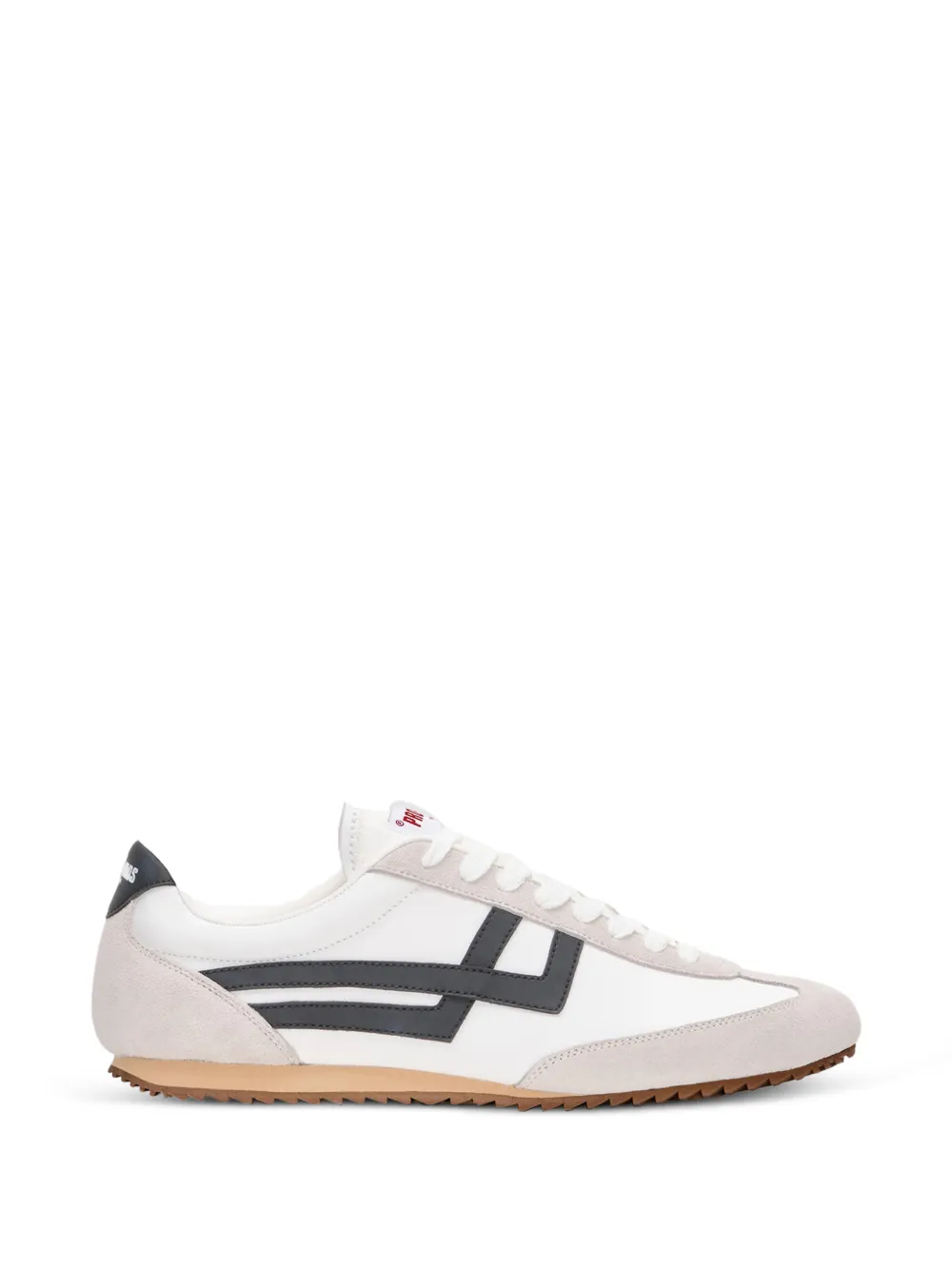 Pro-Keds Racer 77 leather-trim sneakers - Bianco