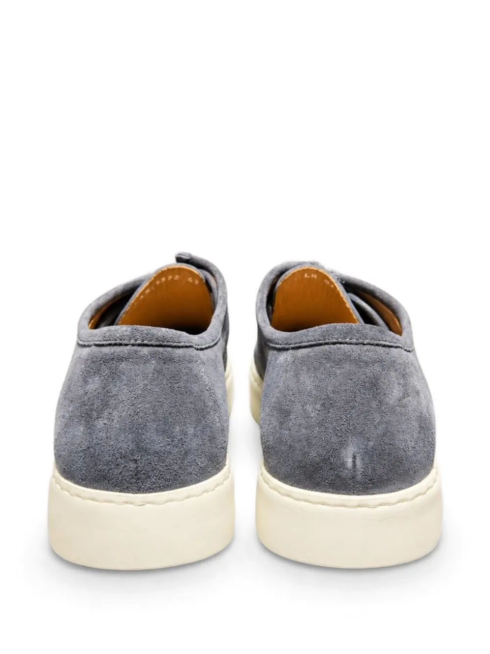 Poche Paris Oxford suède veterschoenen Grijs