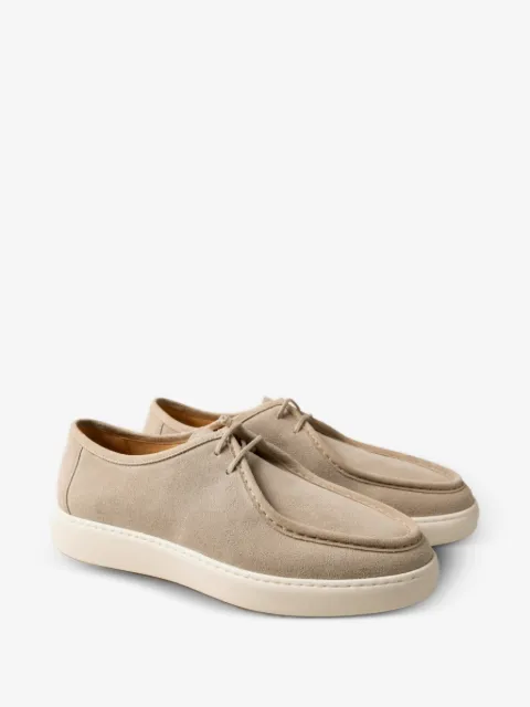 Poche Paris Oxford suède veterschoenen