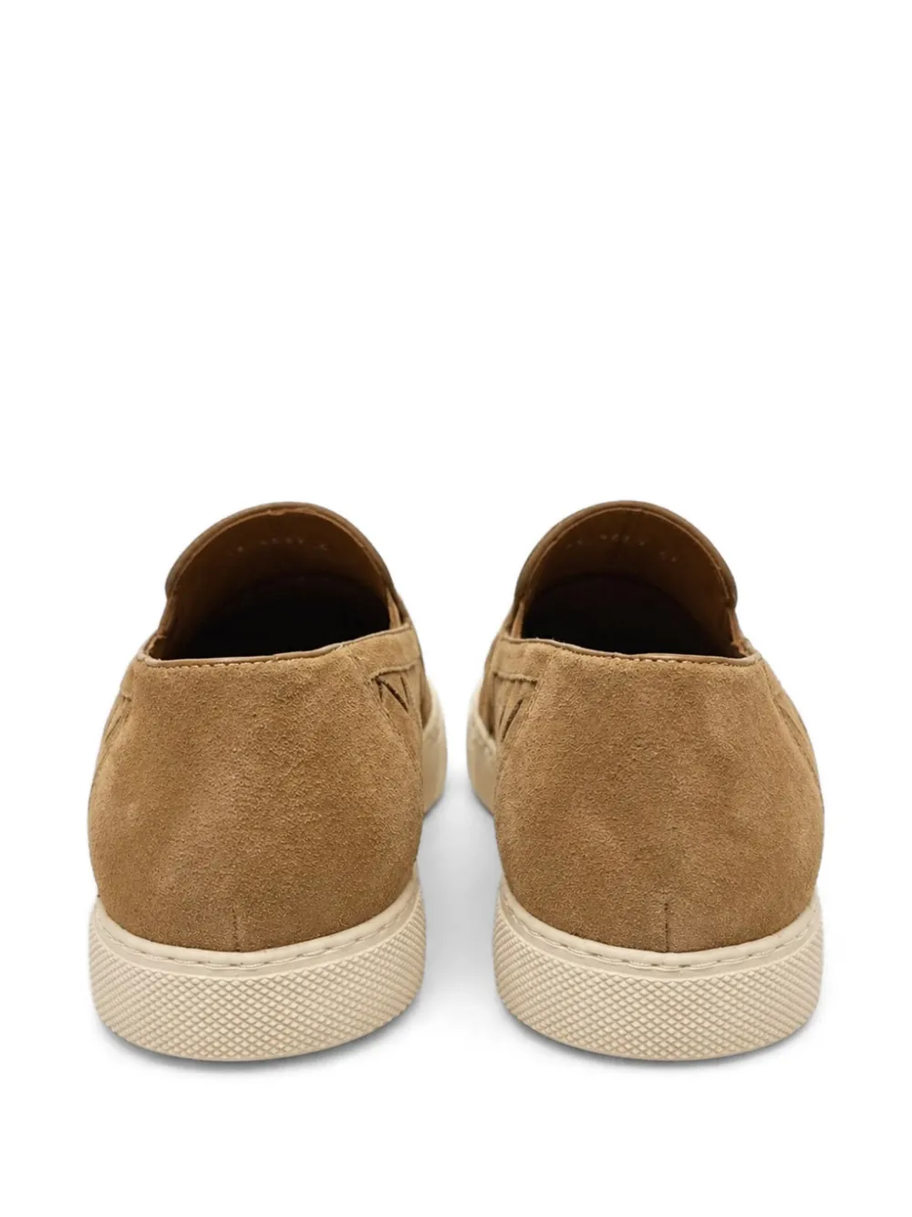 Poche Paris Geweven sneakers Bruin
