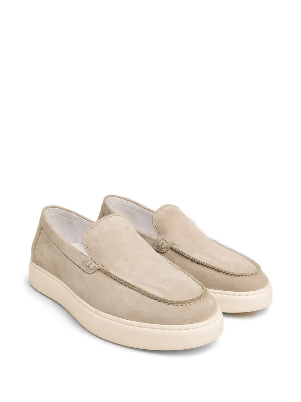 Poche Paris suede slip-on loafers - Toni neutri