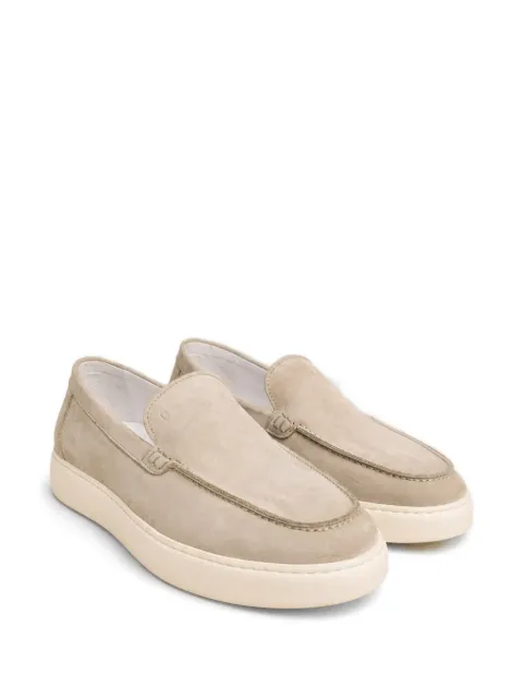 Poche Paris suede slip-on loafers