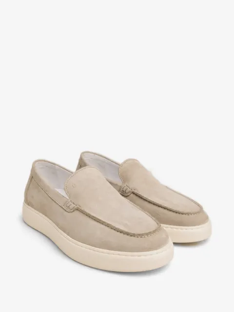 Poche Paris suede slip-on loafers
