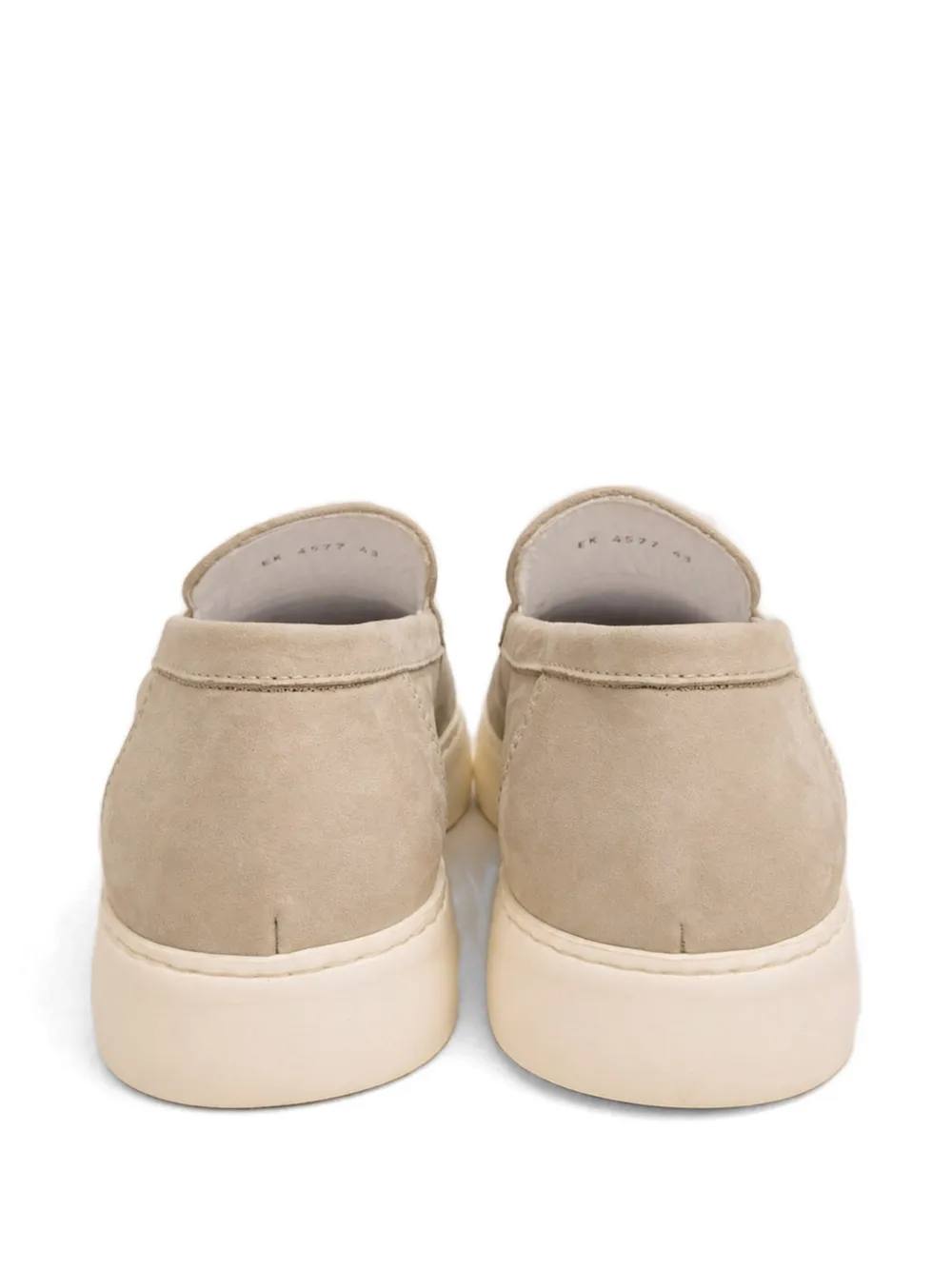 Poche Paris Suède loafers Beige
