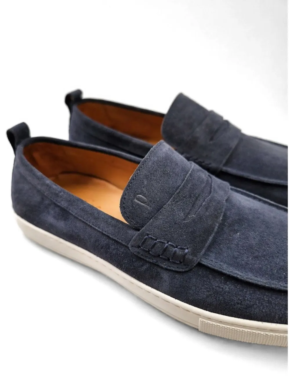 Poche Paris Suède loafers Blauw