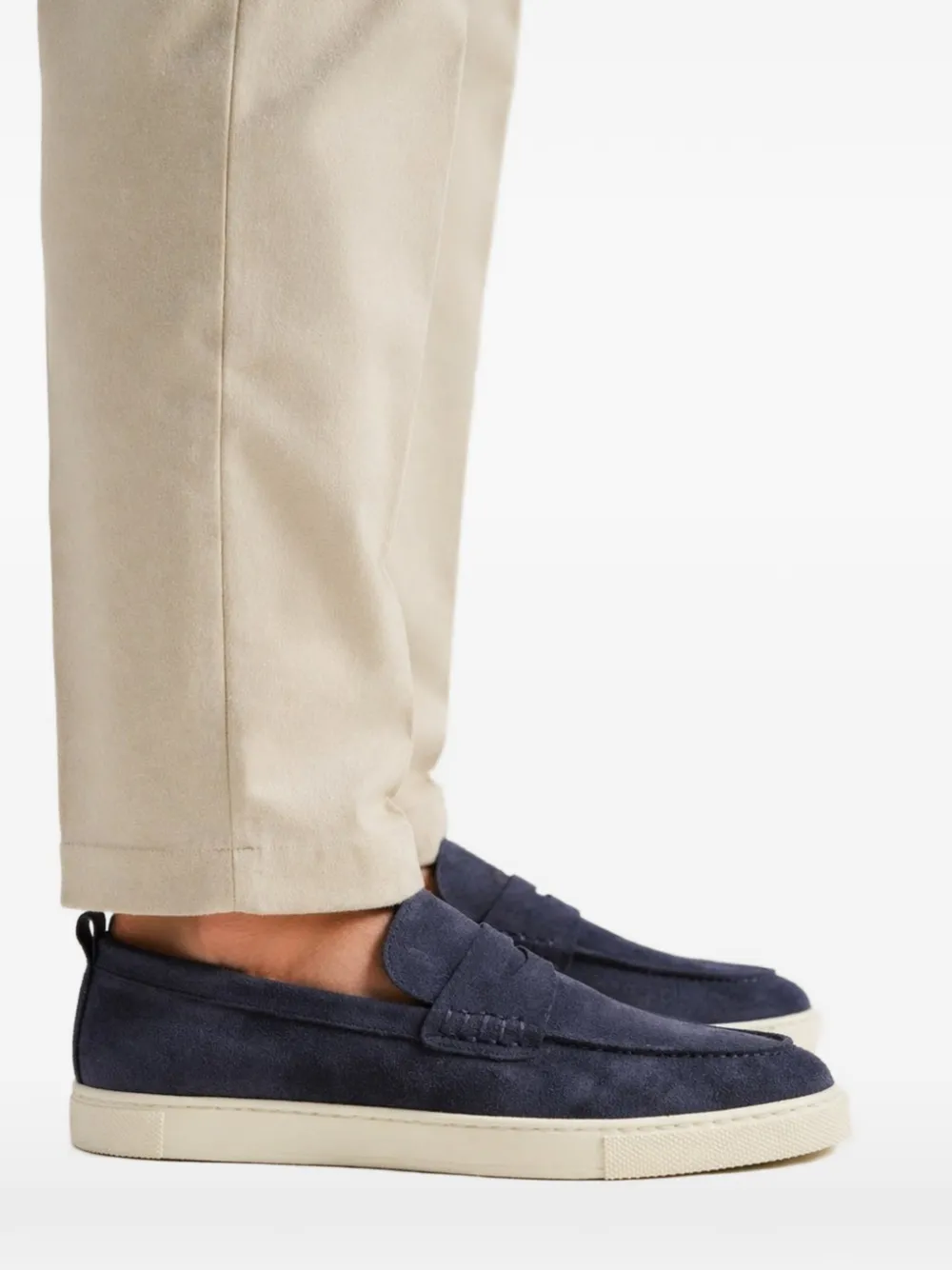Poche Paris Suède loafers Blauw