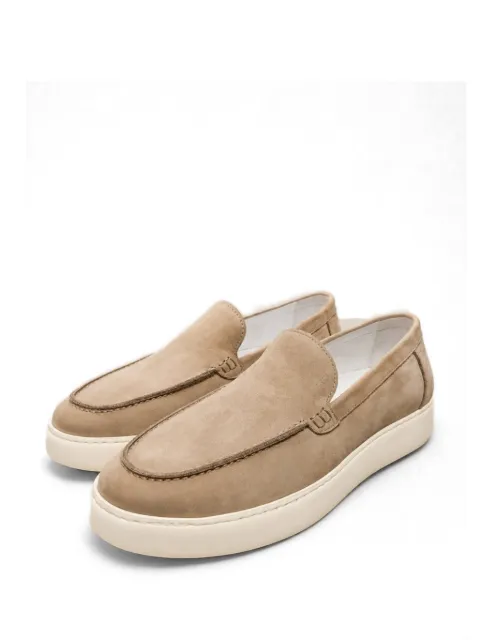 Poche Paris suede slip-on loafers