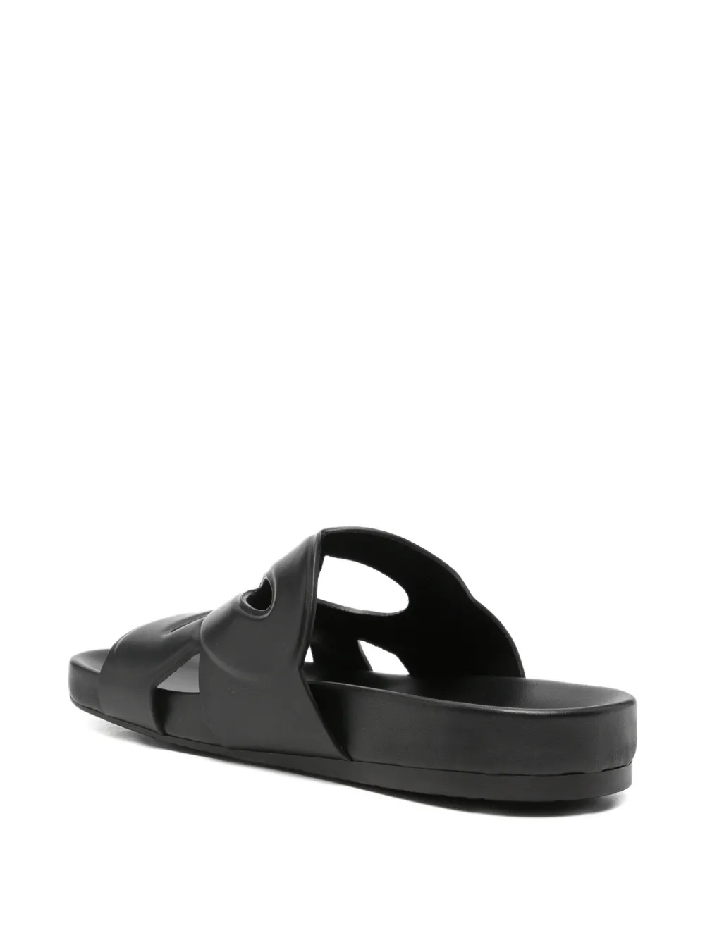 LOEWE Sandalen met logoprint Zwart