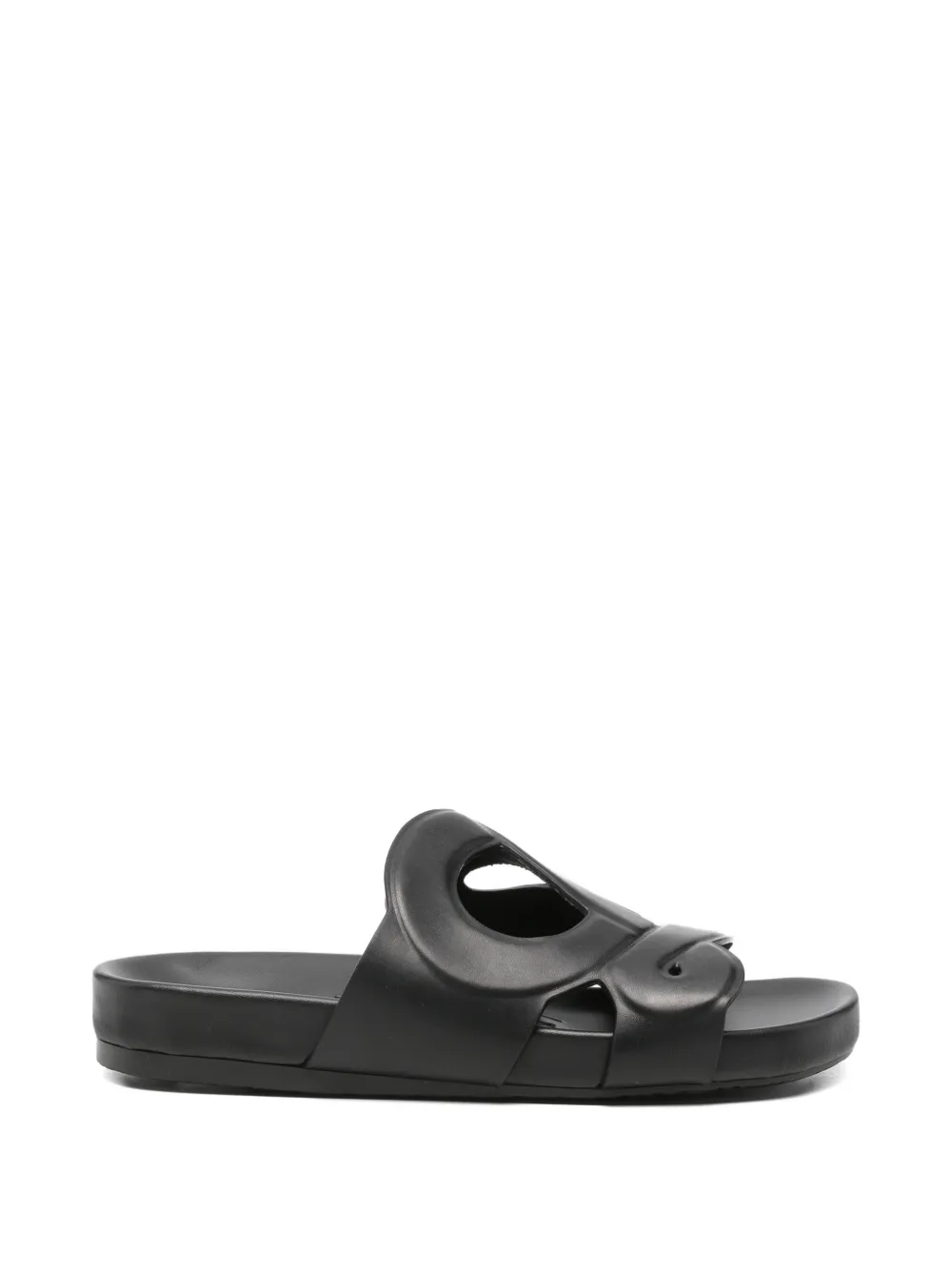 LOEWE Sandalen mit Logo-Form - Schwarz