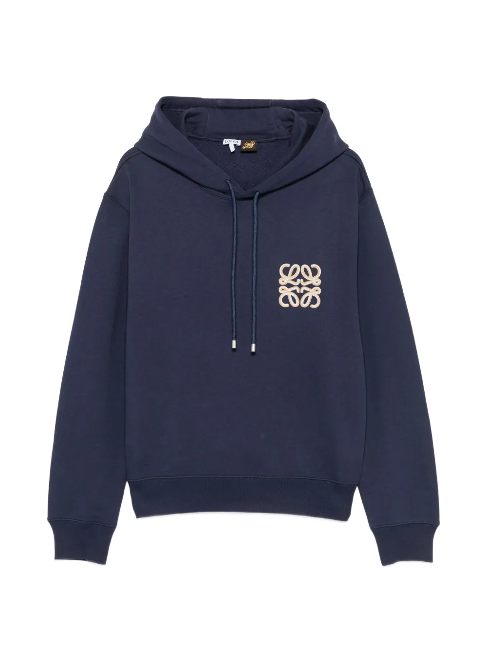 LOEWE x Paula's Ibiza anagram-embroidered hoodie - Blue