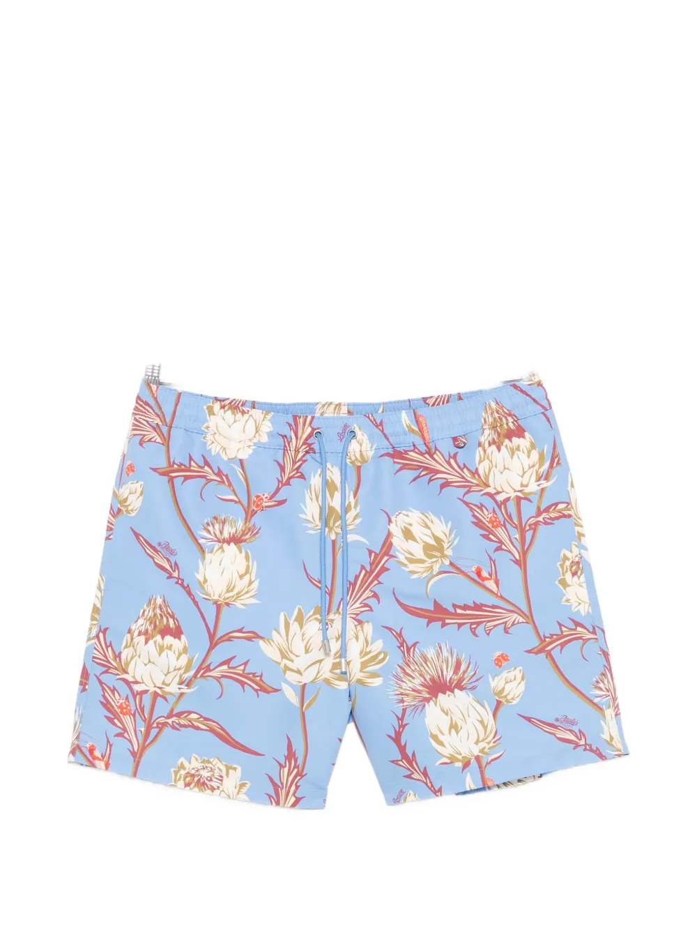 LOEWE x Paula's Ibiza floral-print swim shorts - Blau