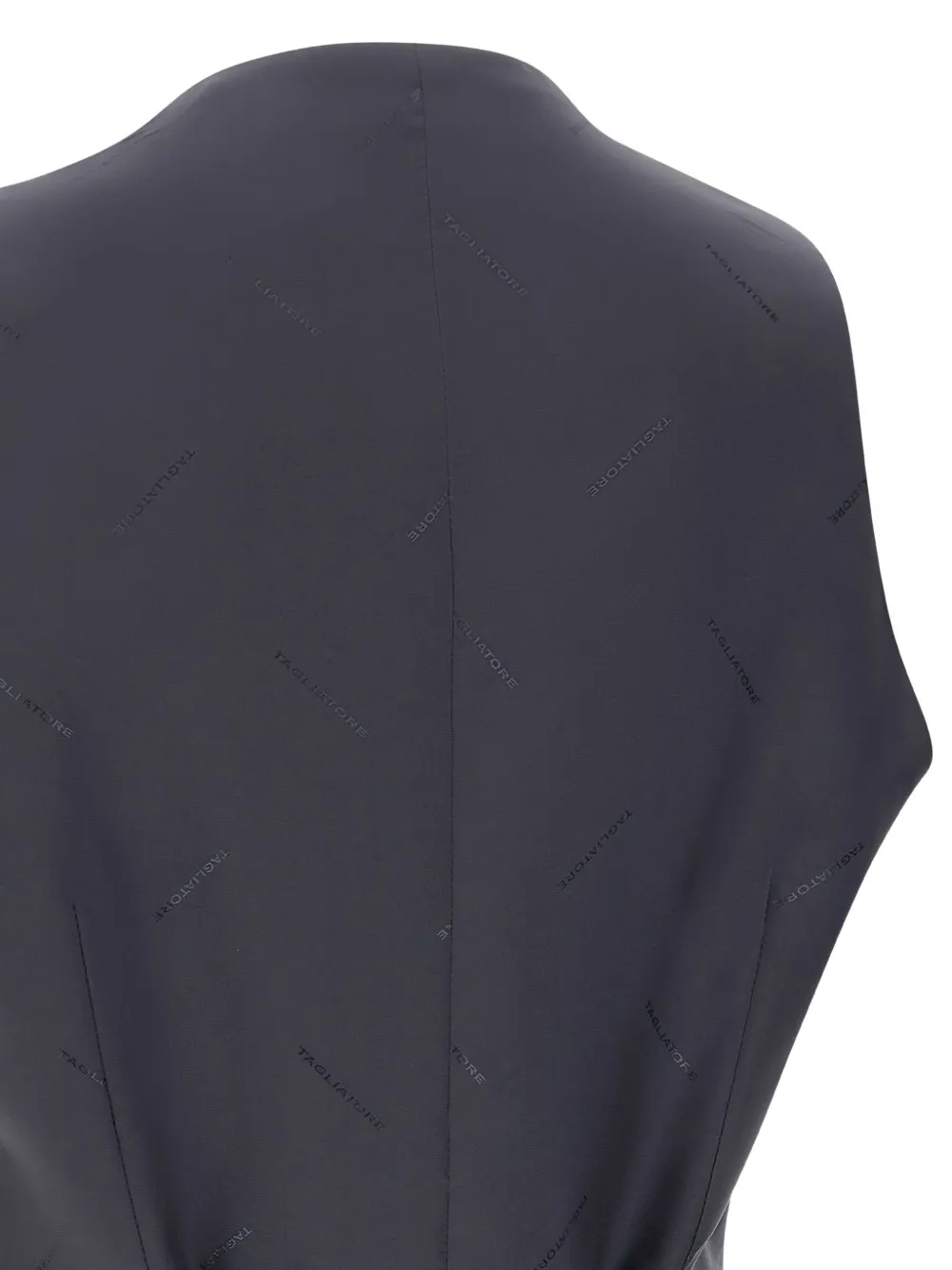 Tagliatore Gilet met V-hals Zwart