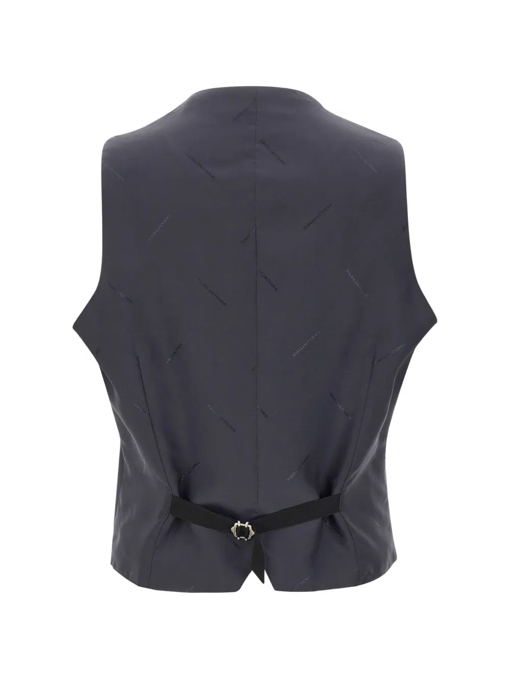 Tagliatore Gilet met V-hals Zwart