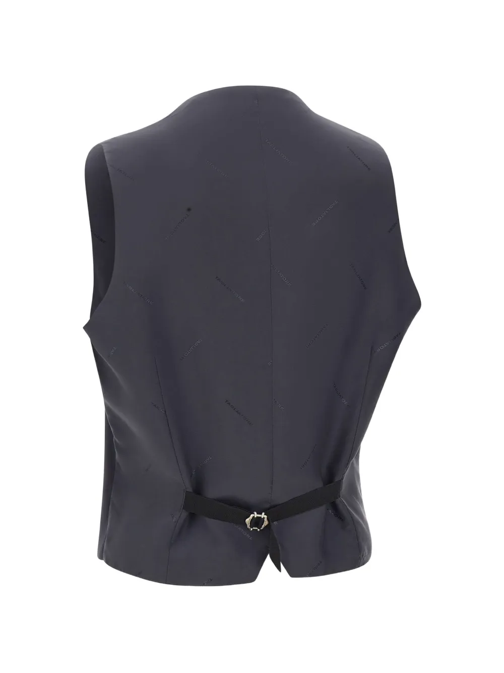 Tagliatore Gilet met V-hals Zwart