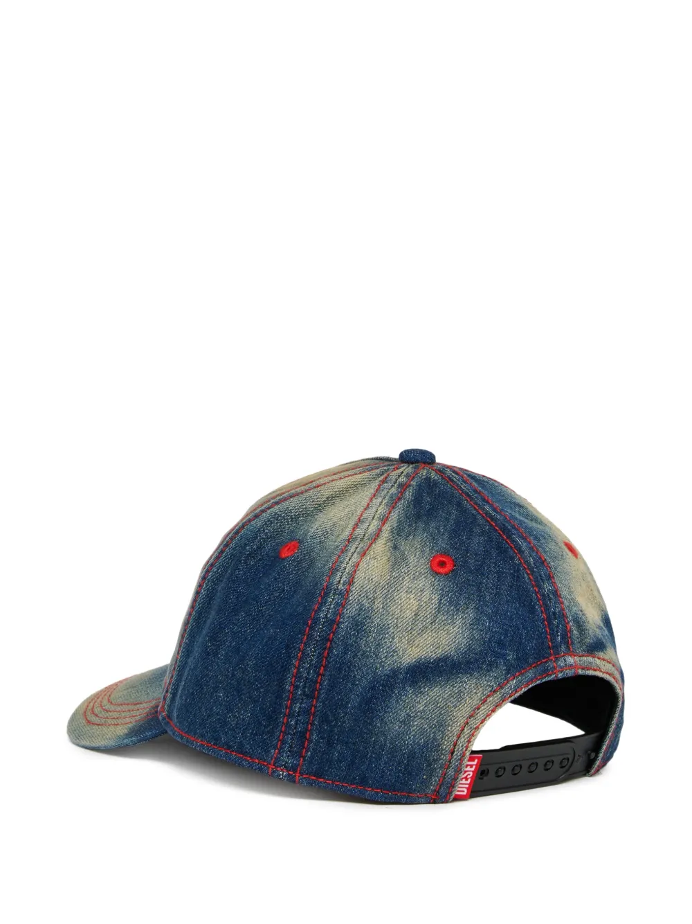 Diesel Kids Fimen denim pet met logopatch Blauw