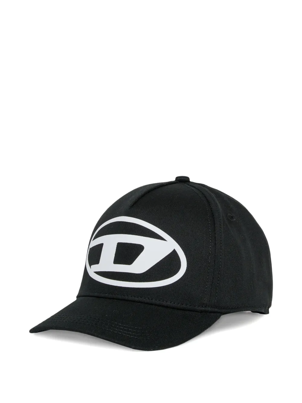 Diesel Kids Cappello da baseball con logo - Nero