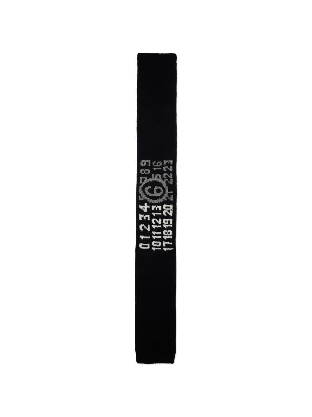 MM6 Maison Margiela Kids Sjaal met logo Zwart