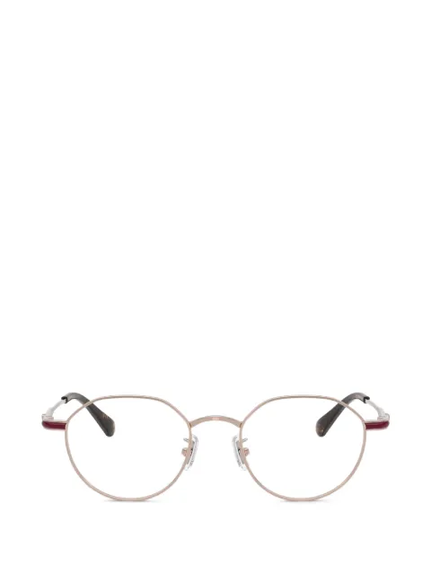 Coach geometric-frame glasses