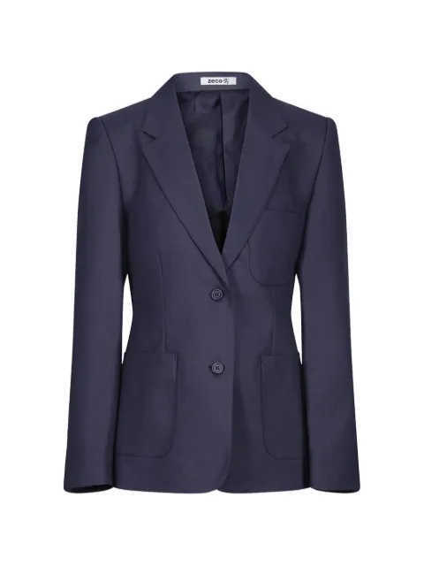 Zeco Schoolwear kids notch-lapel single-breasted blazer