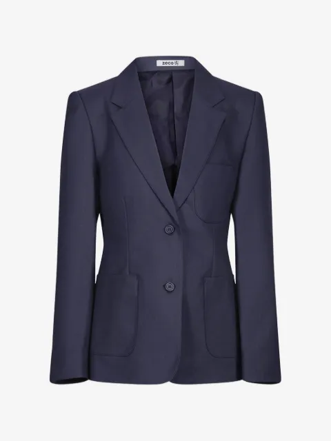 Zeco Schoolwear kids notch-lapel single-breasted blazer