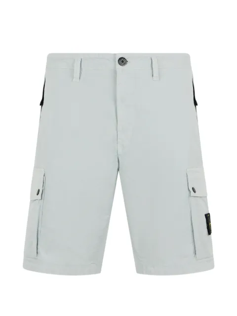 Stone Island logo-patch cargo shorts