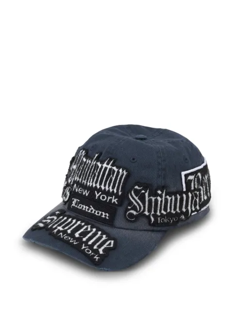Supreme City Patches six-panel cap hat