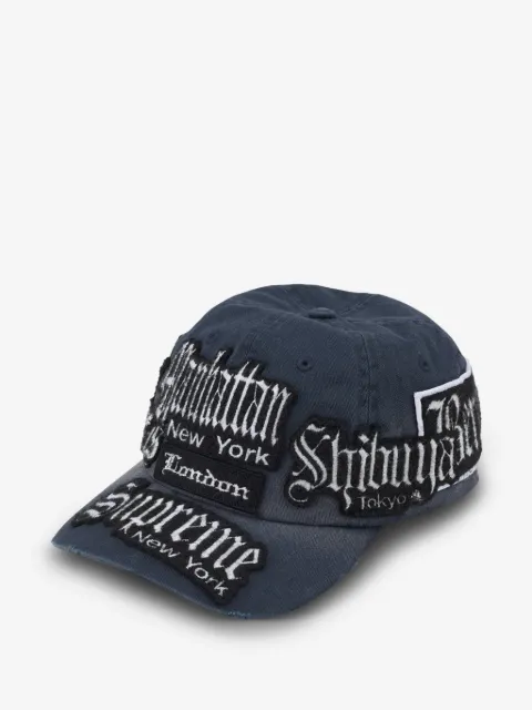 Supreme City Patches six-panel cap hat