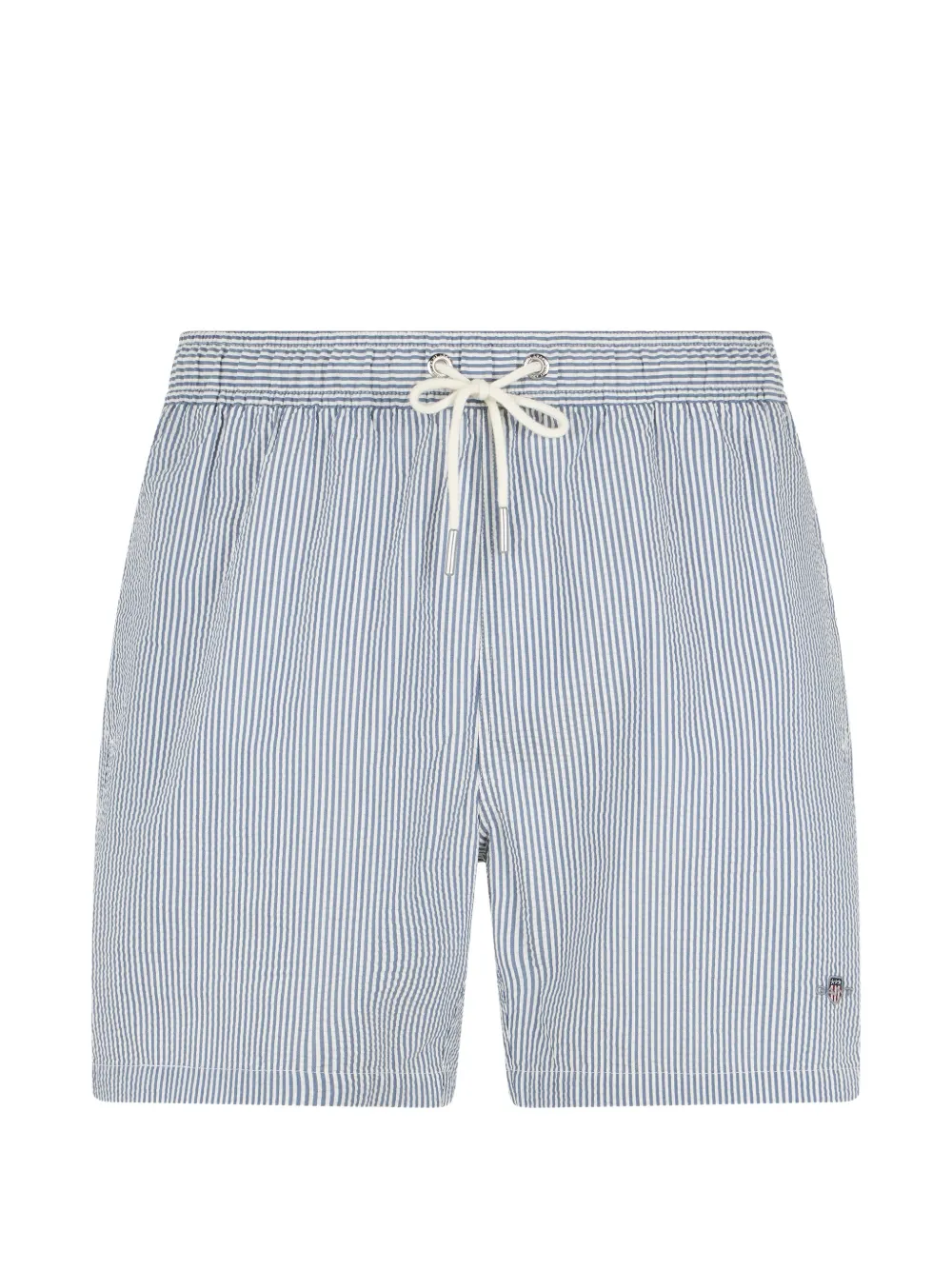 Gant striped seersucker swim shorts - Blu
