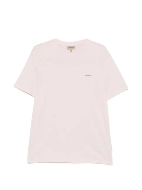 Woolrich camiseta con logo estampado