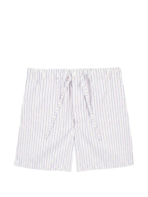 MOSSO SUN WEAR Fine Stripe drawstring shorts
