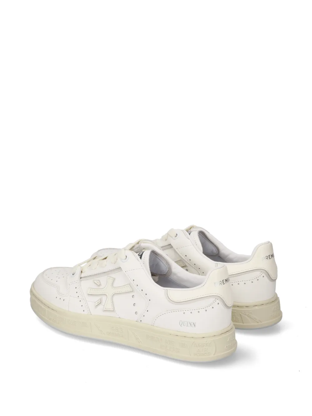 Premiata Quinnd perforated sneakers Wit