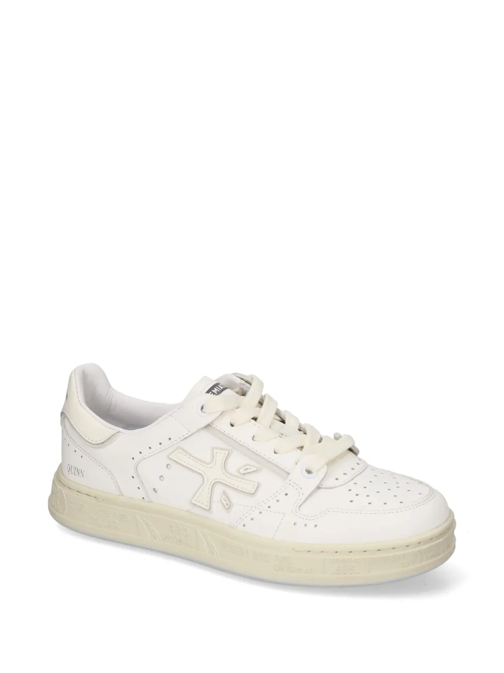 Premiata Quinnd perforated sneakers Wit