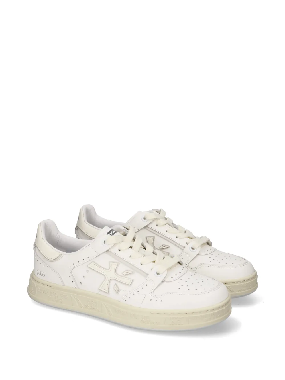 Premiata Quinnd perforated sneakers Wit