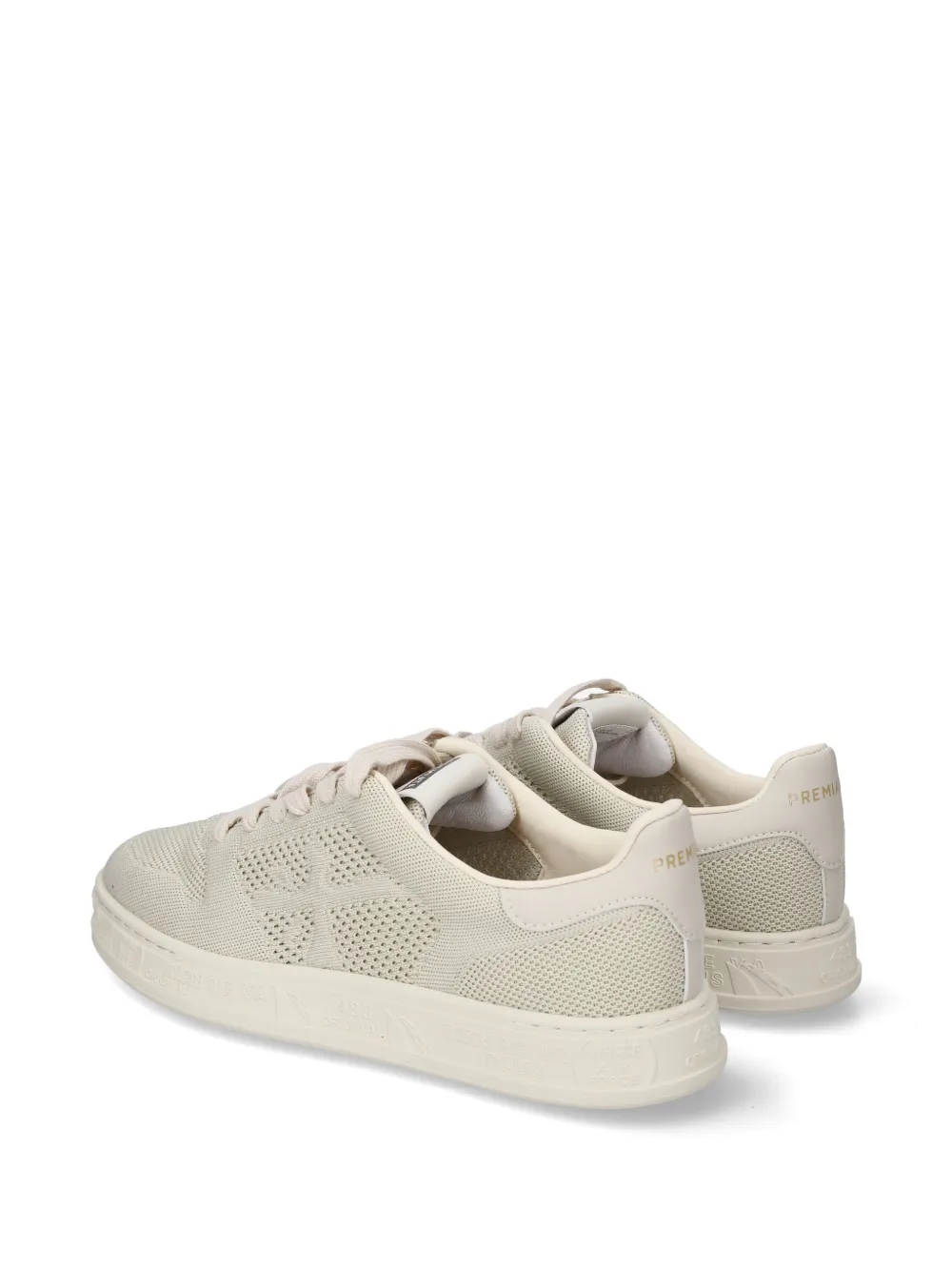Premiata Quinnd mesh-knit sneakers Wit