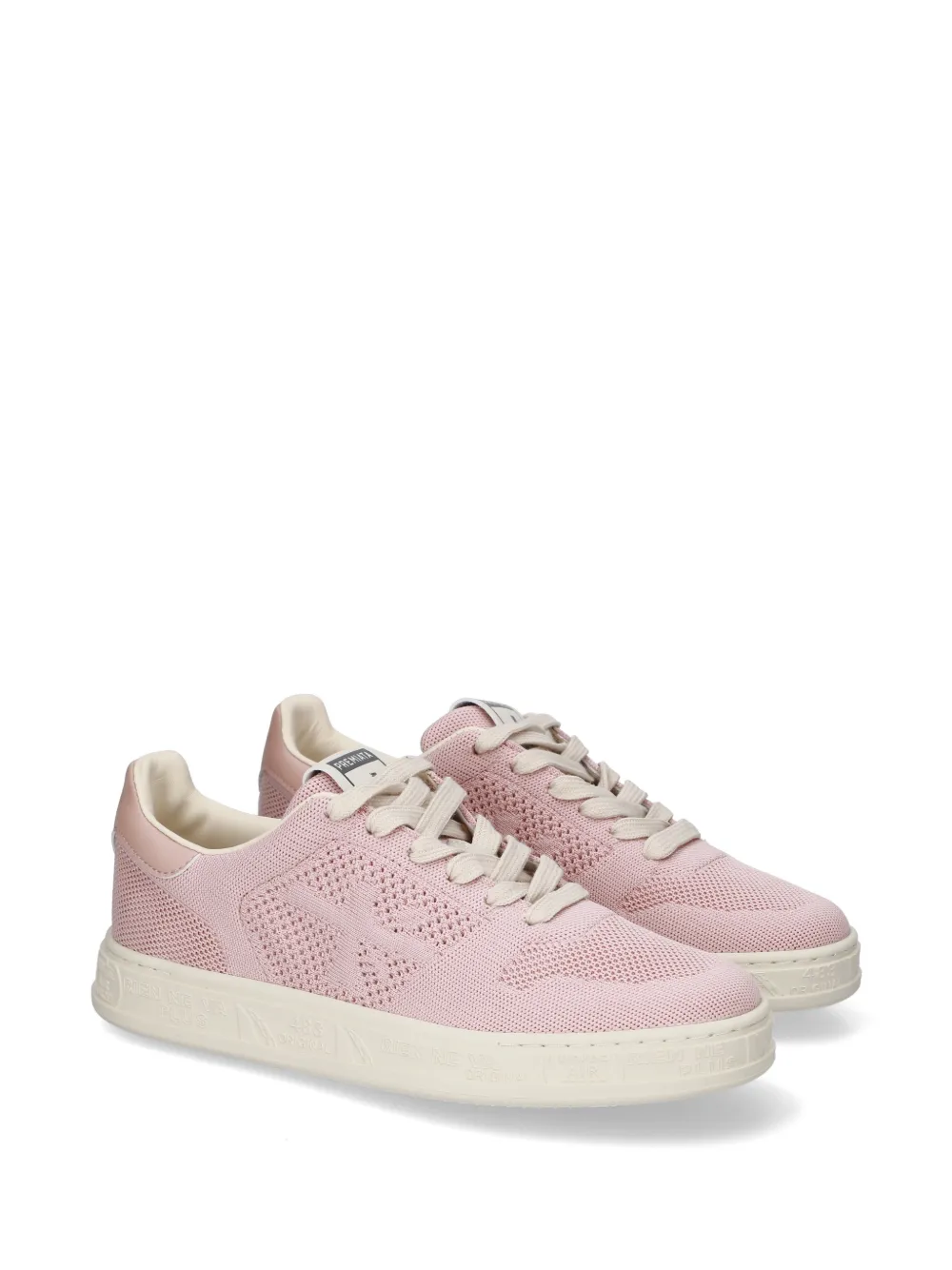 Premiata Quinnd logo-patch sneakers Roze