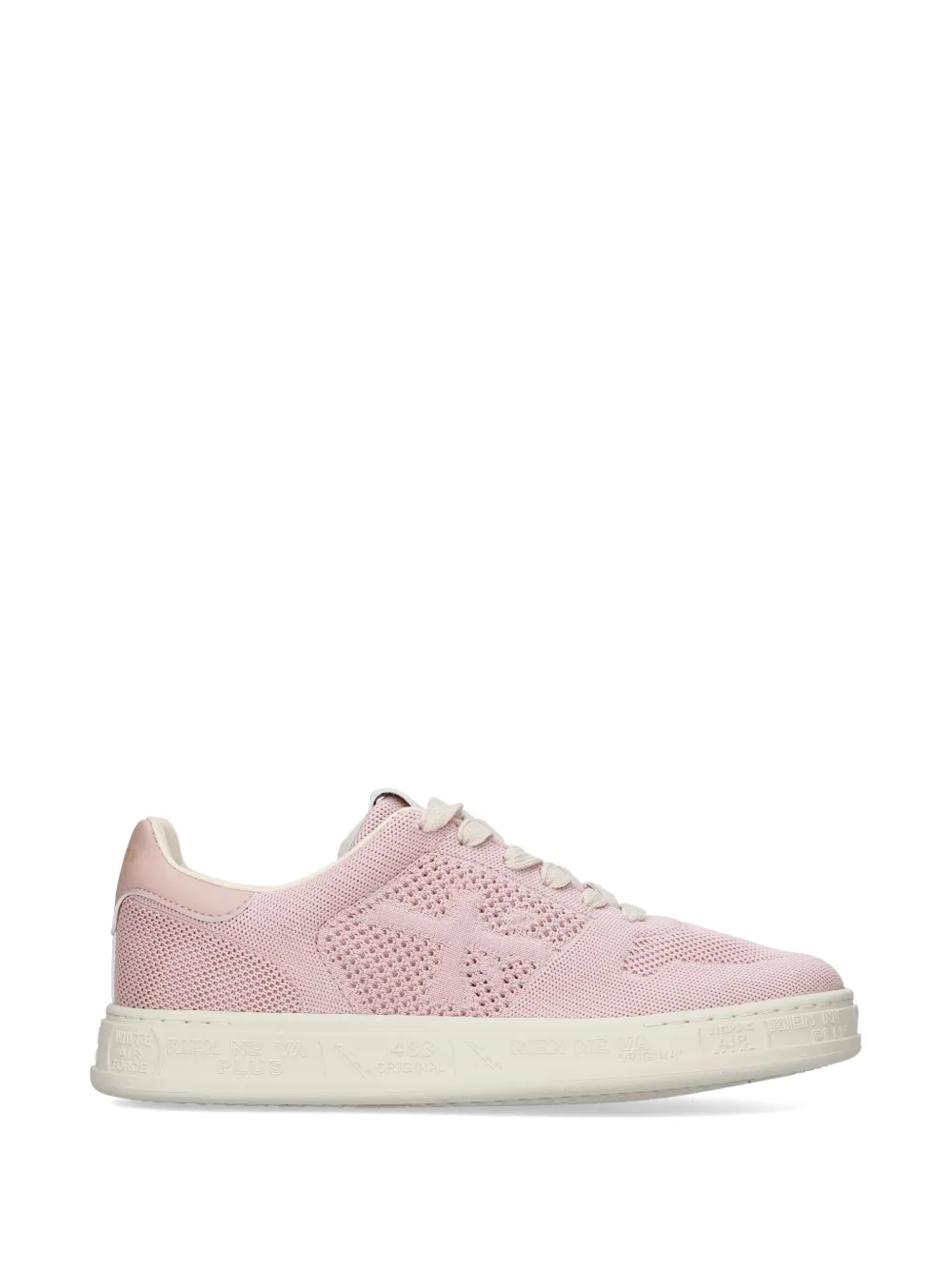 Premiata Quinnd logo-patch sneakers Roze