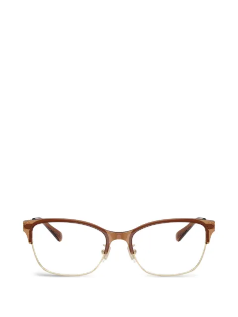 Coach geometric-frame glasses