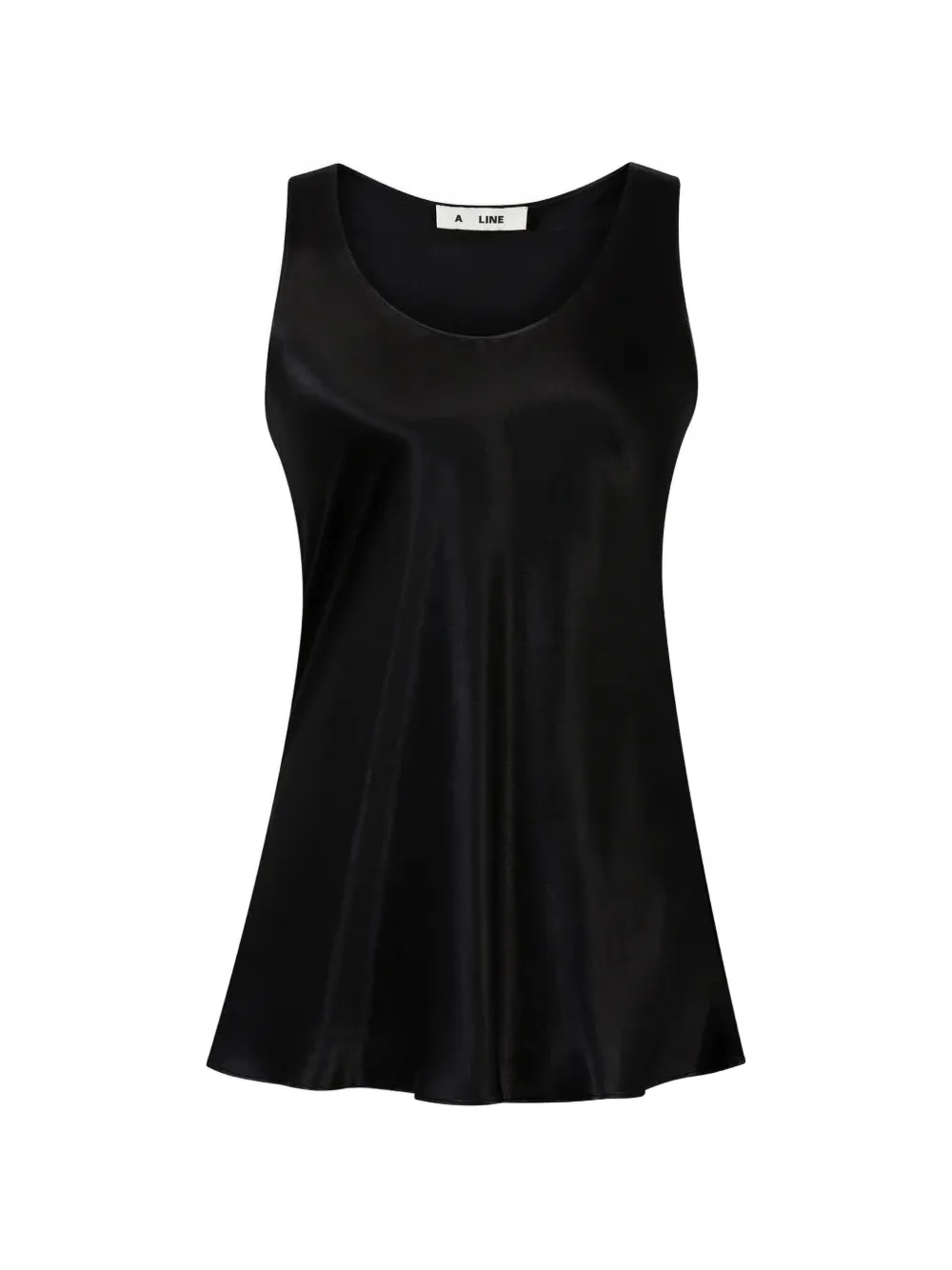 A LINE satin-finish top - Nero