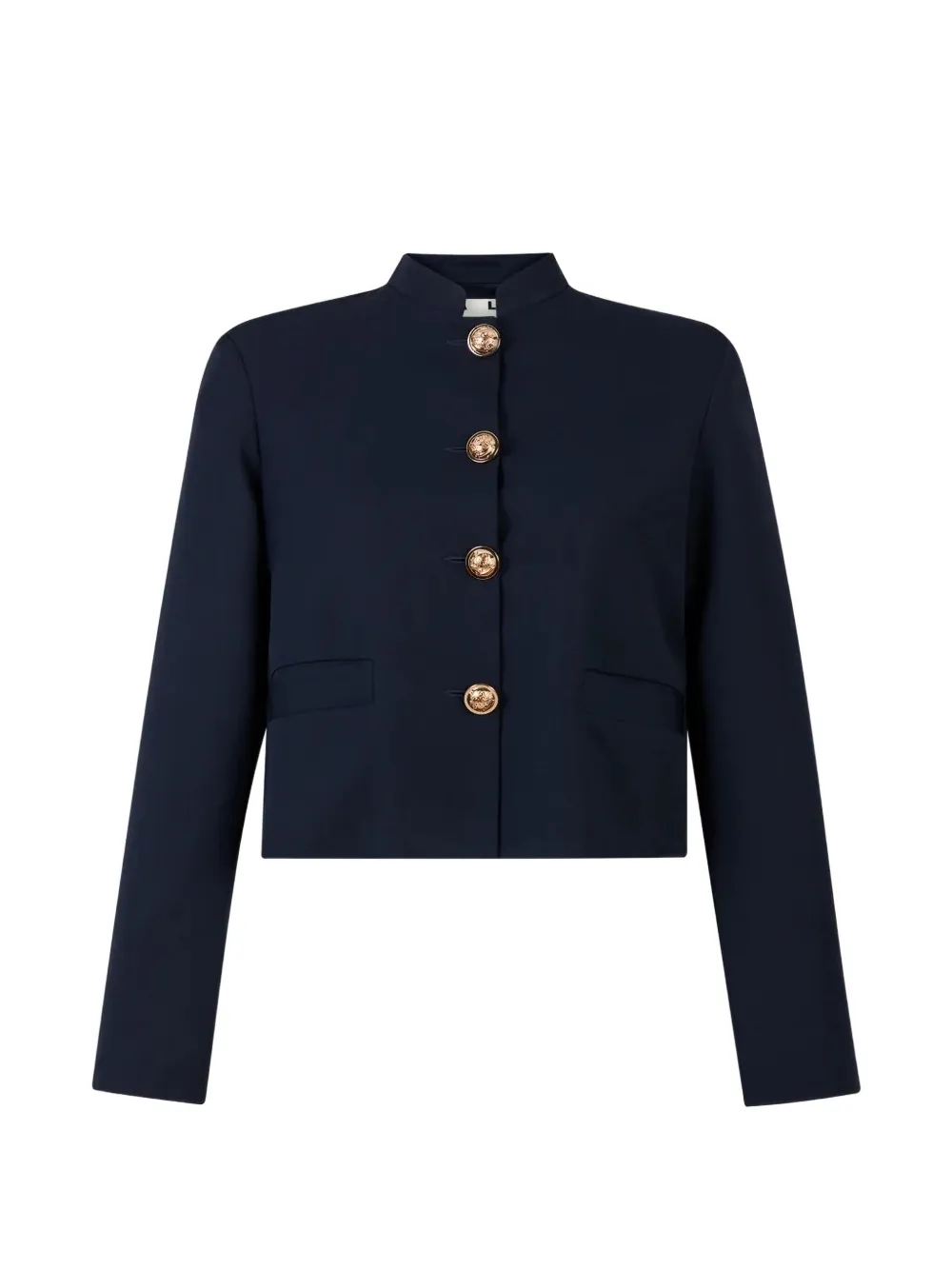 A LINE Monroe cropped jacket - Blu
