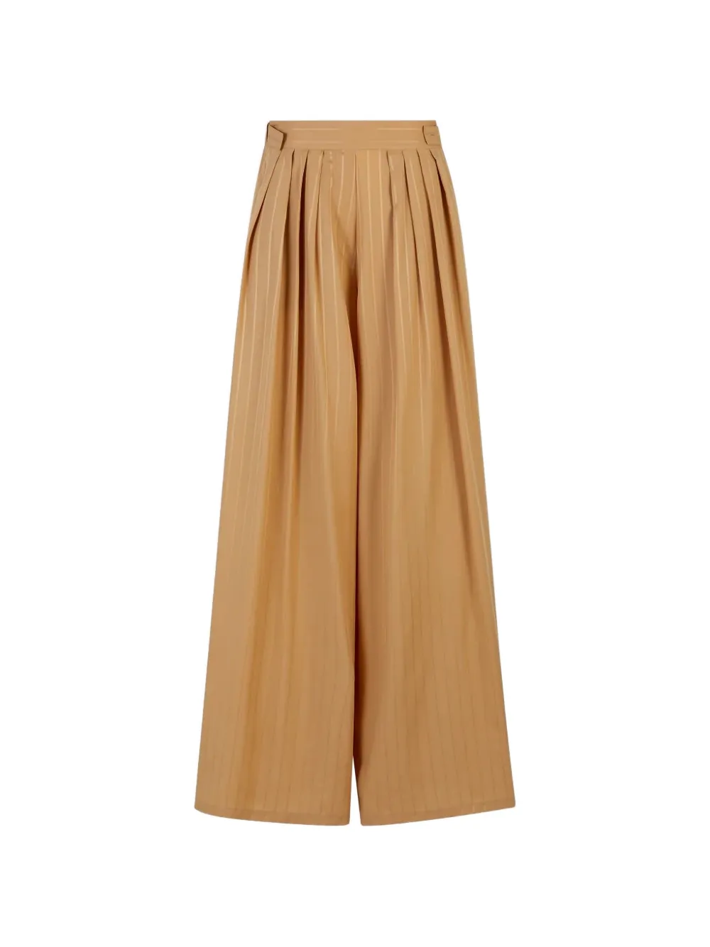A LINE Maya pinstripe-pattern pleated trousers - Nude