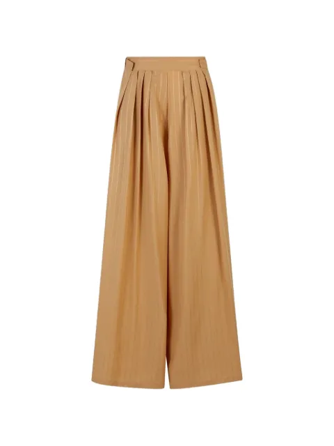 A LINE Maya pinstripe-pattern pleated trousers