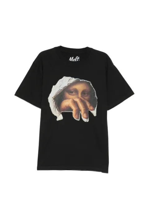 Melt graphic-print T-shirt