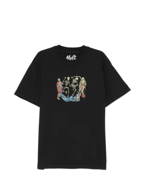 Melt skeleton-print T-shirt
