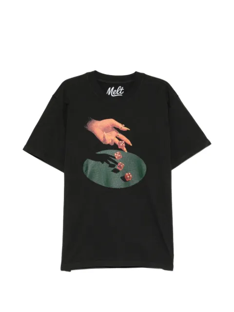 Melt graphic-print T-shirt