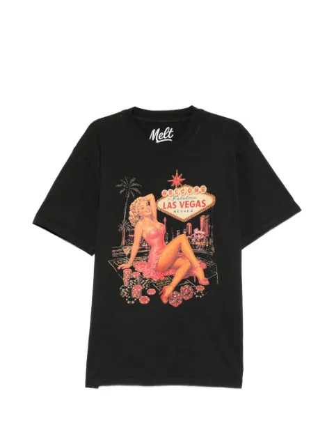 Melt graphic-print T-shirt
