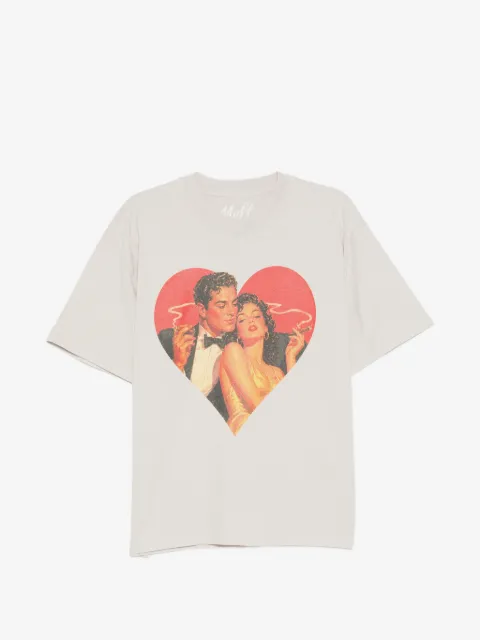 Melt graphic-print T-shirt