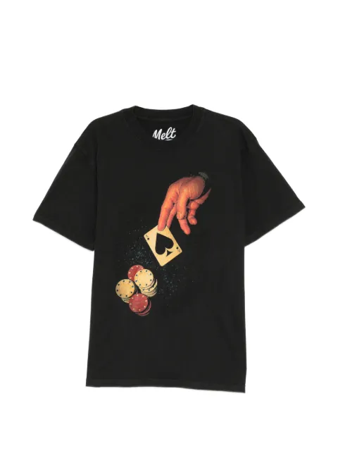 Melt graphic-print T-shirt